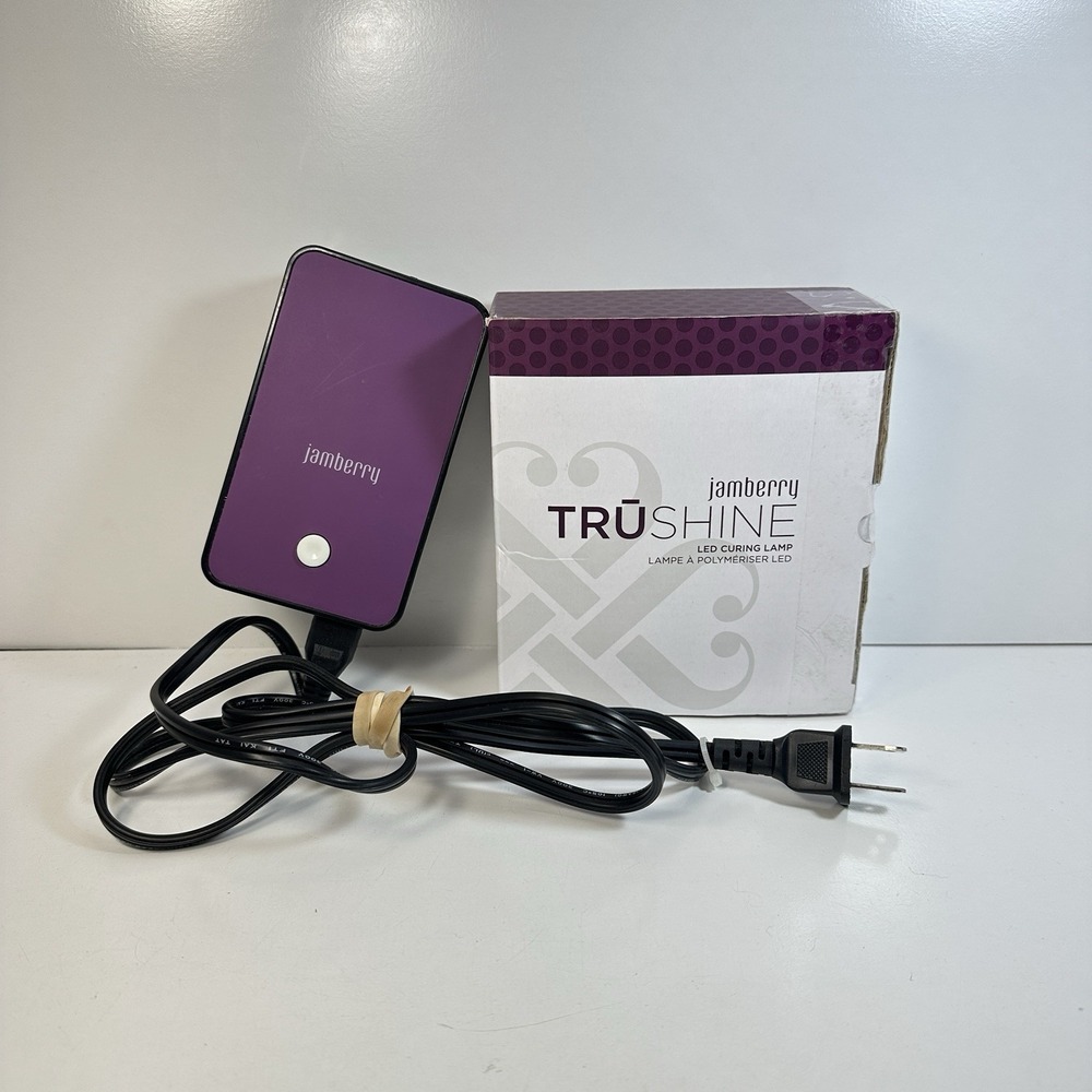 Jamberry TruShine Mini Heater And LED Curing Lamp For Nails Tested Working